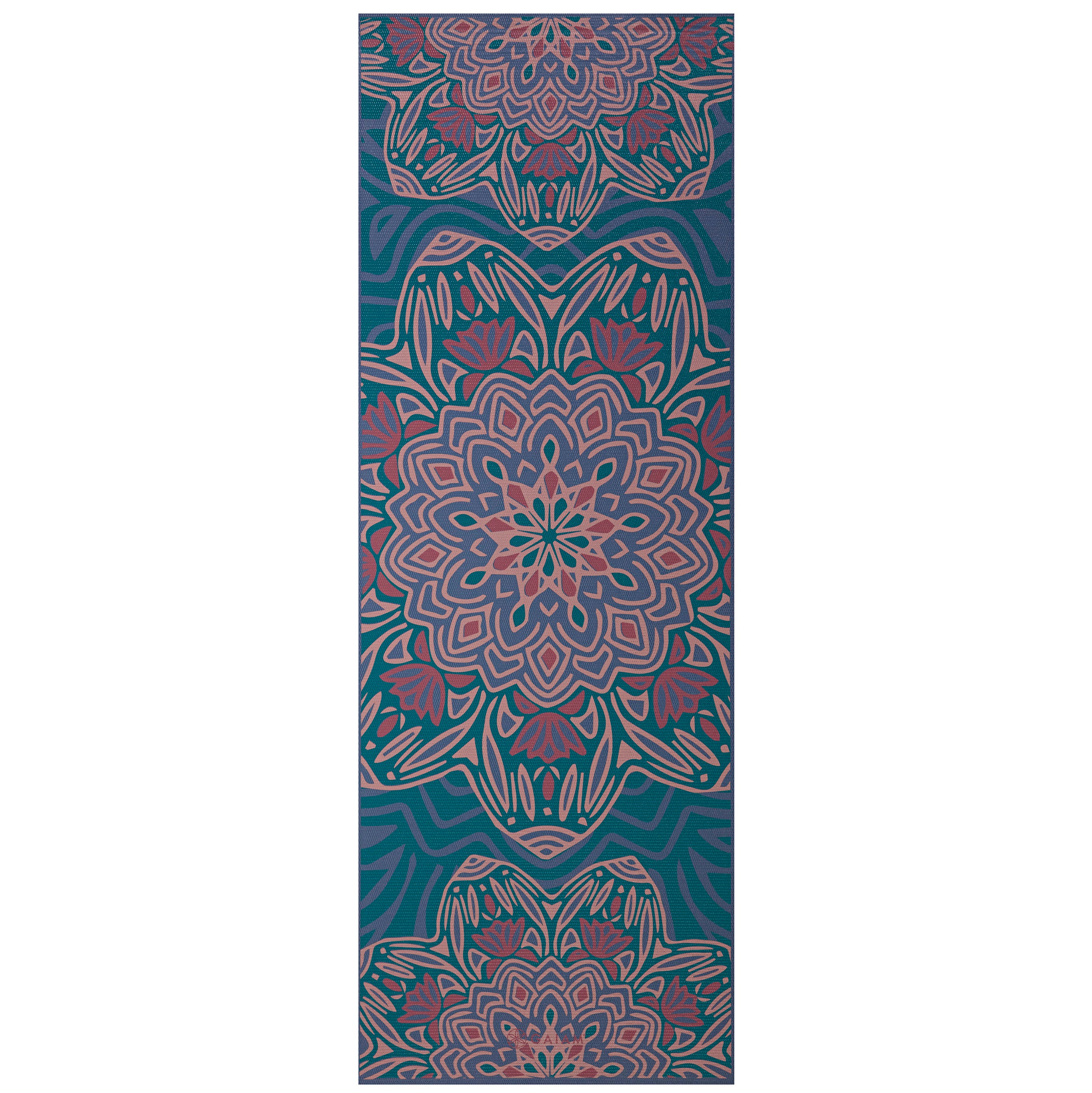 Premium Reversible Jade Salutation Yoga Mat (6mm)